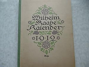 Image du vendeur pour Wilhelm Raabe Kalender 1912 mis en vente par Antiquariat Machte-Buch