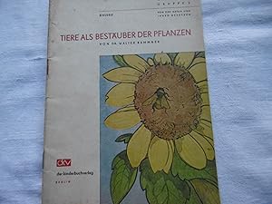 Imagen del vendedor de Tiere als Bestäuber der Pflanzen a la venta por Antiquariat Machte-Buch