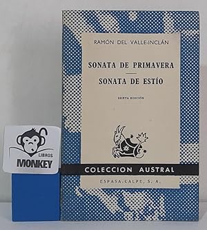 Imagen del vendedor de Sonata de primavera. Sonata de esto a la venta por MONKEY LIBROS