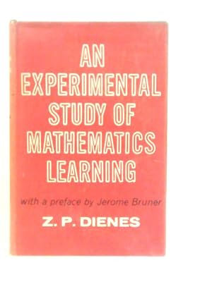 Seller image for An Experimental Study of Mathematics-Learning for sale by World of Rare Books
