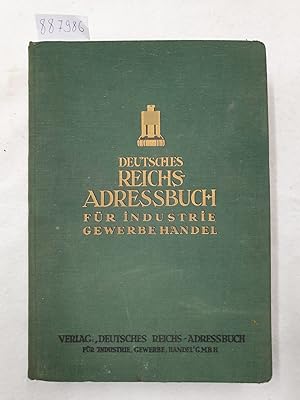 Deutsches Reichs-Adressbuch für Industrie, Gewerbe, Handel 1939 : Adressband: Sudentendeutsche Ge...