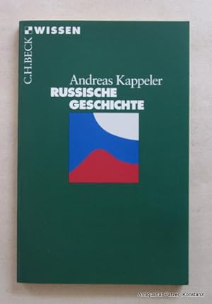 Immagine del venditore per Russische Geschichte. 3. Auflage. Mnchen, Beck, 2002. Kl.-8vo. Mit 4 Karten. 111 S. Or.-Kart. (ISBN 3406470769). venduto da Jrgen Patzer