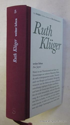 Bild des Verkufers fr Weiter leben. Eine Jugend. Hamburg, Brigitte-Edition (Lizenz: Wallstein), o.J. (ca. 1995). 359 S., 3 Bl. Or.-Hlwd. (Brigitte-Edition, 5). (ISBN 3570195155). zum Verkauf von Jrgen Patzer