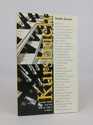 Seller image for Kursbuch 112, Juni 1993: Stdte bauen. Stdte bauen for sale by ANTIQUARIAT Franke BRUDDENBOOKS