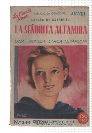 Seller image for La novela rosa: La seorita Altamira for sale by El Boletin