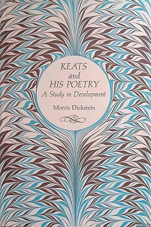 Bild des Verkufers fr Keats and His Poetry: A Study in Development zum Verkauf von Klondyke