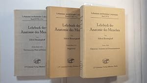 Lehrbuch der Anatomie des Menschen (3 BÄNDE); Bd. 1., Allg. Anatomie u. Bewegungsapparat + Bd. 2,...