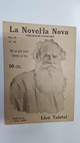Imagen del vendedor de La novela nova numero 46: No es pot tirar llenya al foc a la venta por El Boletin