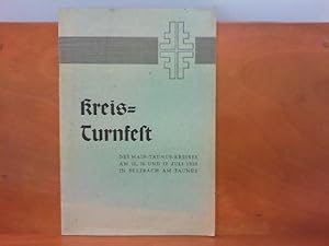 Programm Kreisturnfest des Turnkreises Main - Taunus 1950 in Sulzbach am Taunus