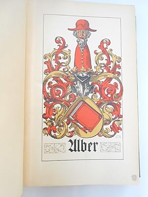 Bild des Verkufers fr Wappenbuch der Stadt Basel. Zeichnungen Karl Roschet und Lothar Albert. 2 Bde. zum Verkauf von Antiquariat Fatzer ILAB