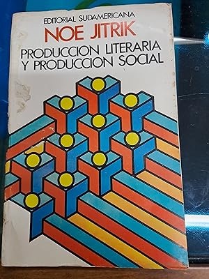 Immagine del venditore per Produccion literaria y produccion social venduto da Libros nicos
