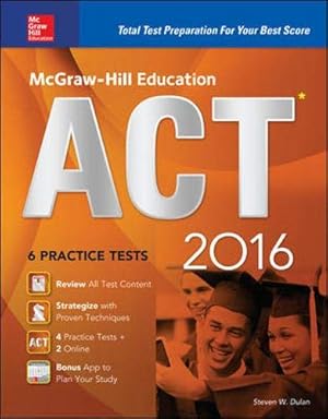 Immagine del venditore per McGraw-Hill Education ACT 2016 venduto da Reliant Bookstore