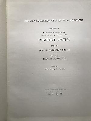 Bild des Verkufers fr Ciba Collection of Medical Illustrations: Volume 3 Digestive System: Part II Lower Digestive Tract zum Verkauf von Kuba Libri