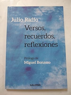 Seller image for Versos, recuerdos, reflexiones for sale by Libros nicos