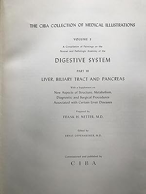 Bild des Verkufers fr Ciba Collection of Medical Illustrations: Volume 3 Digestive System Part III Liver, Biliary Tract and Pancreas zum Verkauf von Kuba Libri