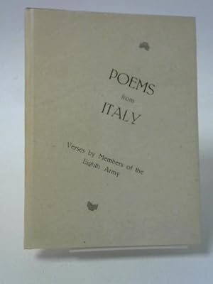 Imagen del vendedor de Poems from Italy a la venta por World of Rare Books