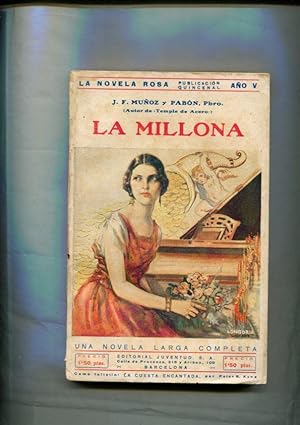 Imagen del vendedor de Coleccion La Novela Rosa; La millona a la venta por El Boletin