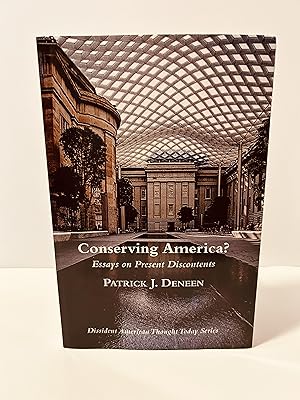 Bild des Verkufers fr Conserving America? Essays on Present Discontents [Dissident American Thought Today Series][FIRST EDITION, FIRST PRINTING] zum Verkauf von Vero Beach Books