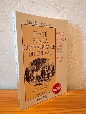 Seller image for Trait sur la Connaissance du Cheval for sale by LCDM