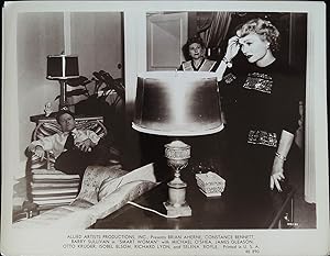 Imagen del vendedor de Smart Woman Lot of Five 8 X 10 Stills1948 Brian Aherne, Constance Bennett a la venta por AcornBooksNH