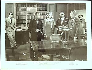 Image du vendeur pour Roses are Red Lot of Four 8 X 10 Stills1947 Don Castle, Peggy Knudsen mis en vente par AcornBooksNH