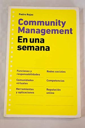 Imagen del vendedor de Community management a la venta por Alcan Libros