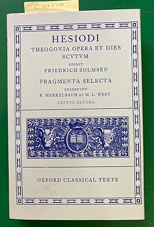 Immagine del venditore per Hesiodi Theogonia, Opera et Dies, Scutum, Fragmenta Selecta (Oxford Classical Texts) venduto da JuddSt.Pancras