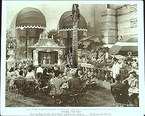 Seller image for The Road to Rio 8 X 10 Still 1948 Bing Crosby, Bob Hope for sale by AcornBooksNH