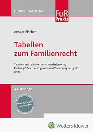 Immagine del venditore per Tabellen zum Familienrecht venduto da BuchWeltWeit Ludwig Meier e.K.