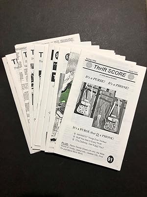 Thrift SCORE a 'zine about thriftin' COMPLETE Run in 13 Issues