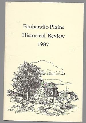 Bild des Verkufers fr Panhandle-Plains Historical Review 1987 Volume LX zum Verkauf von K. L. Givens Books