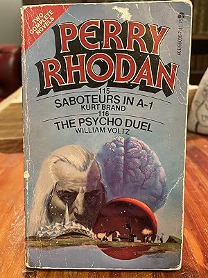 Imagen del vendedor de Perry Rhodan: Saboteurs in A-1 and The Psycho Duel a la venta por Uncharted Books