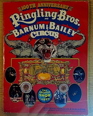 Ringling Bros. and Barnum Bailey Circus 100th Souvenir Program and Magazine