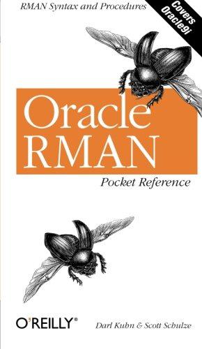 Bild des Verkufers fr Oracle RMAN Pocket Reference zum Verkauf von WeBuyBooks
