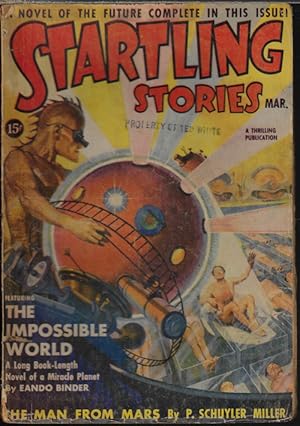 STARTLING Stories: March, Mar. 1939