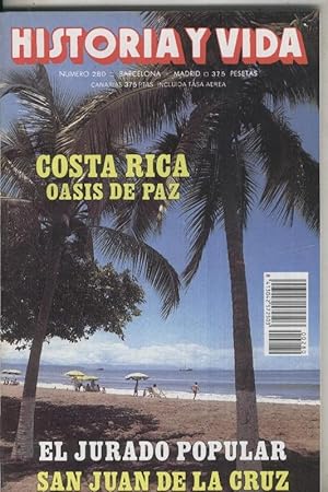 Imagen del vendedor de Historia y vida numero 280: Costa Rica oasis de paz a la venta por El Boletin