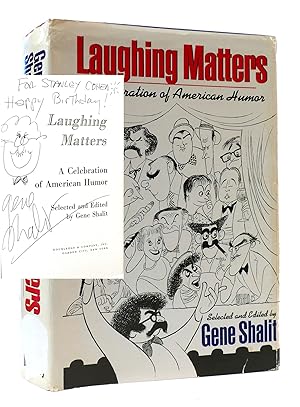 Imagen del vendedor de LAUGHING MATTERS A CELEBRATION OF AMERICAN HUMOR SIGNED a la venta por Rare Book Cellar