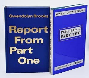 REPORT FROM PART ONE and REPORT FROM PART TWO; [Two volumes of memoirs, BOTH SIGNED]