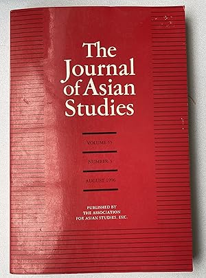 Image du vendeur pour Journal of Asian Studies : Volume 55, Number 3, August 1996 mis en vente par Light and Shadow Books