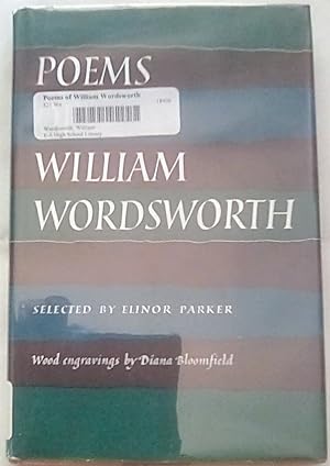 Seller image for Poems of William Wordsworth for sale by P Peterson Bookseller