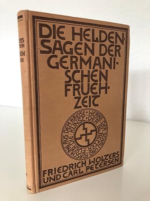 Bild des Verkufers fr Die Heldensagen der Germanischen Frhzeit. Vierte Auflage. zum Verkauf von Antiquariat an der Linie 3