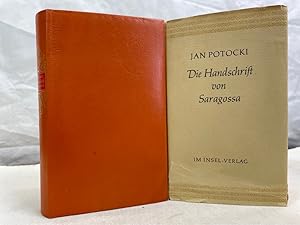 Bild des Verkufers fr Die Handschrift von Saragossa. Jan Potocki. Hrsg. von Roger Caillois. Aus d. Franz. von Louise Eisler-Fischer, aus d. Poln. von Maryla Reifenberg. Mit Bildern von Goya. DNNDRUCKAUSGABE zum Verkauf von Antiquariat Bler