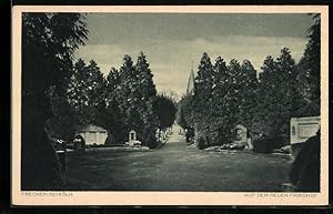 Bild des Verkufers fr Ansichtskarte Frechen, Friedhof zum Verkauf von Bartko-Reher