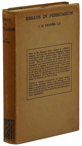 Bild des Verkufers fr Essays in Persuasion zum Verkauf von Burnside Rare Books, ABAA