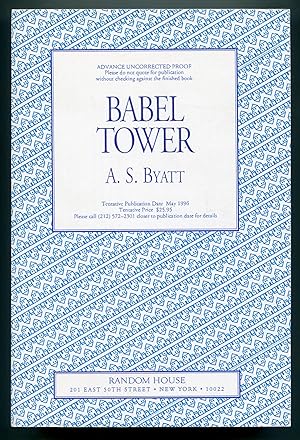 Bild des Verkufers fr Babel Tower zum Verkauf von Between the Covers-Rare Books, Inc. ABAA