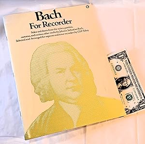 Imagen del vendedor de Bach for Recorder a la venta por Bargain Finders of Colorado