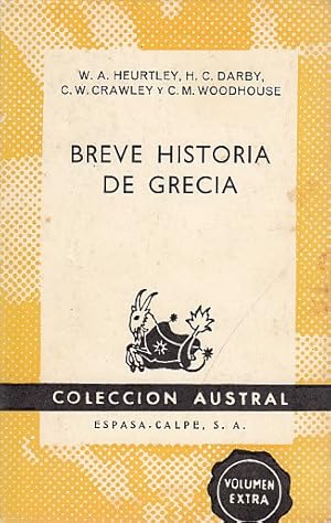 Imagen del vendedor de BREVE HISTORIA DE GRECIA a la venta por Librera Vobiscum