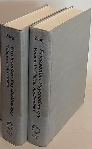 Bild des Verkufers fr Ericksonian Psychotherapy (2 vols.cpl./ 2 Bnde KOMPLETT) - Vol.I: Structures/ Vol.II: Clinical Application. zum Verkauf von books4less (Versandantiquariat Petra Gros GmbH & Co. KG)