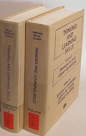 Seller image for Thinking and Learning Skills (2 vols.set/ 2 Bnde KOMPLETT) - Vol.I: Relating Instruction to Research/ Vol.II: Research and Open Questions. for sale by books4less (Versandantiquariat Petra Gros GmbH & Co. KG)