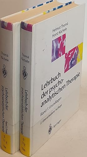 Imagen del vendedor de Lehrbuch der psychoanalytischen Therapie (2 Bnde KOMPLETT) - Bd.1: Grundlagen/ Bd.2: Praxis. 2. berarb. Aufl a la venta por books4less (Versandantiquariat Petra Gros GmbH & Co. KG)